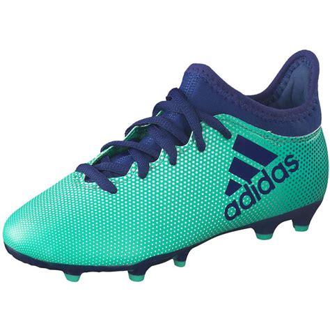 adidas x 17.3 fg j kids grün blau|Amazon.com .